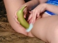 Ashley hardcore banana masturbation pentration